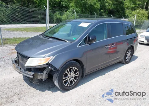 2012 Honda Odyssey Ex-L z USA, uszkodzony, nr VIN 5FNRL5H65CB015247